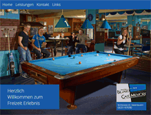 Tablet Screenshot of billardcafe-memory.de